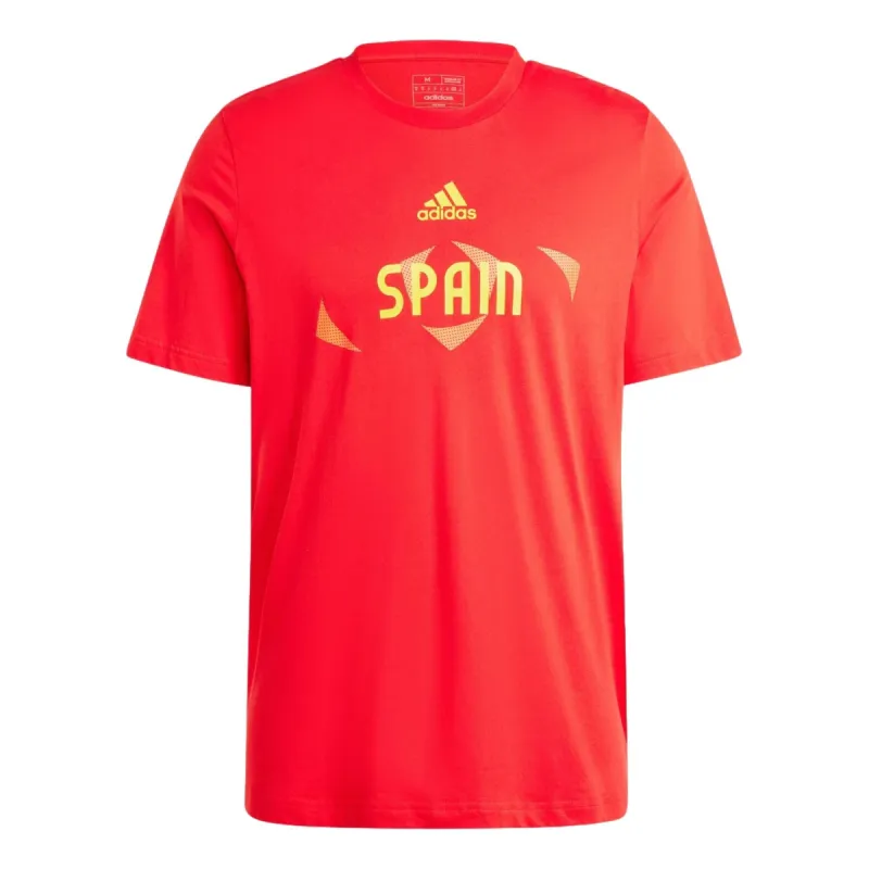 adidas UEFA EURO24 Spain Football T-shirt Asia Sizing 'Red' IT9322 sold by KicksCrew