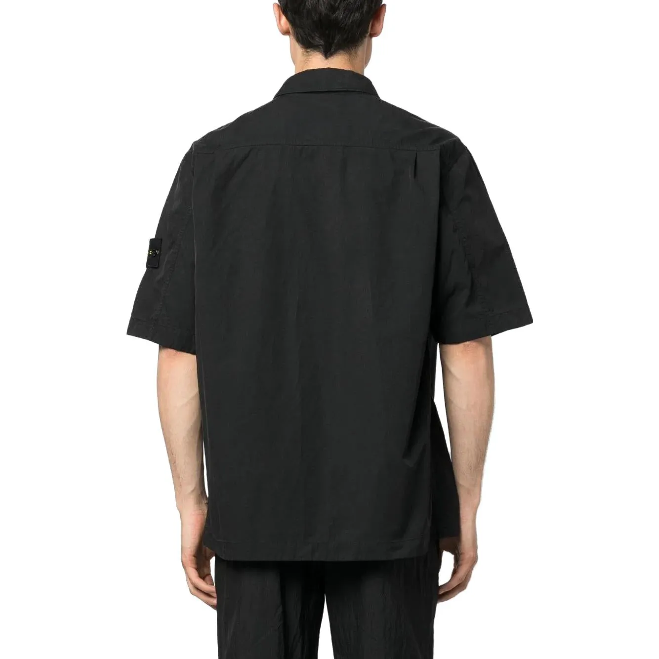 STONE ISLAND Zip Pocket Shirt 'Black' 781511429-V0029 sold by KicksCrew product image thumbnail 4