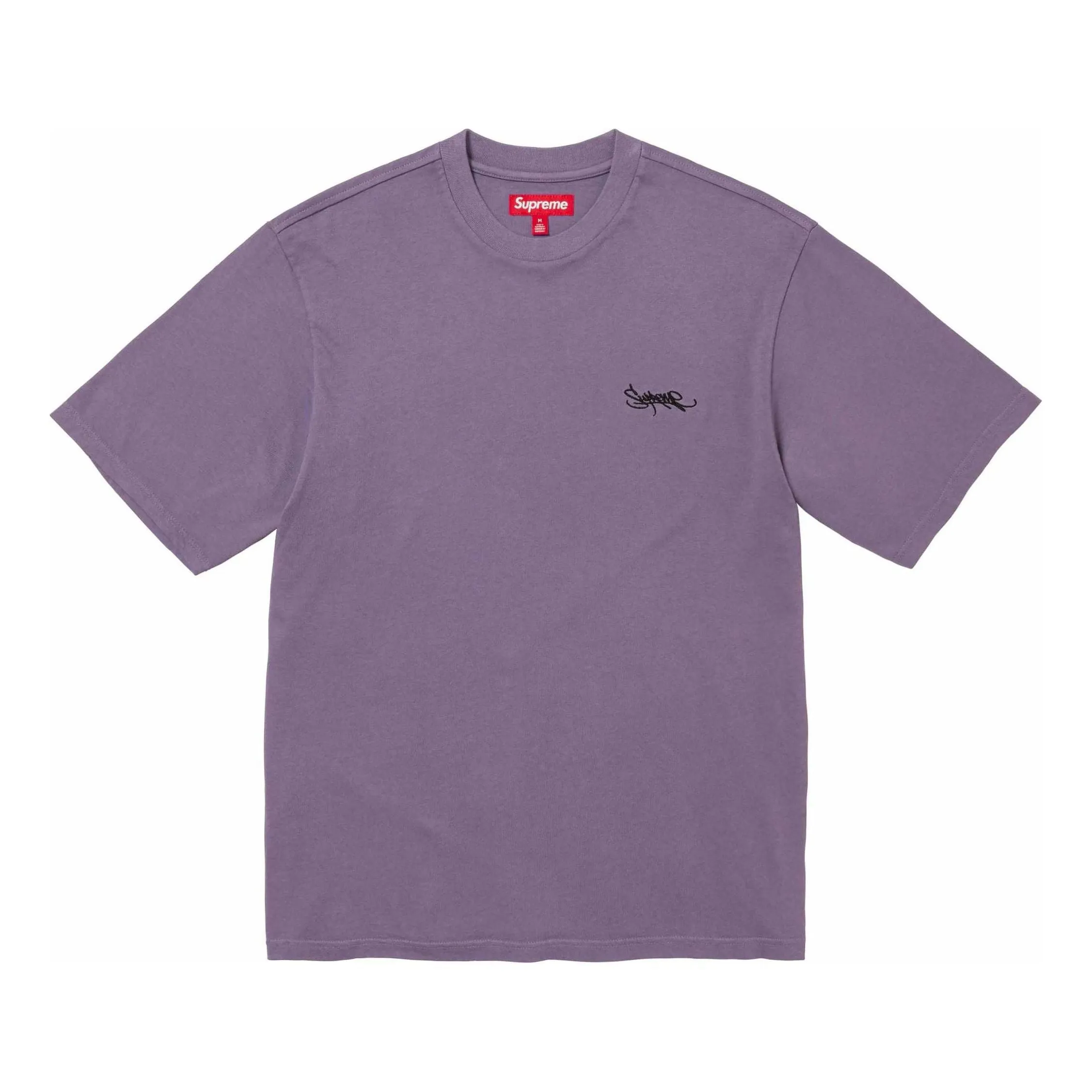Supreme Washed Tag S/S Top 'Purple' SUP-SS24-103 sold by KicksCrew