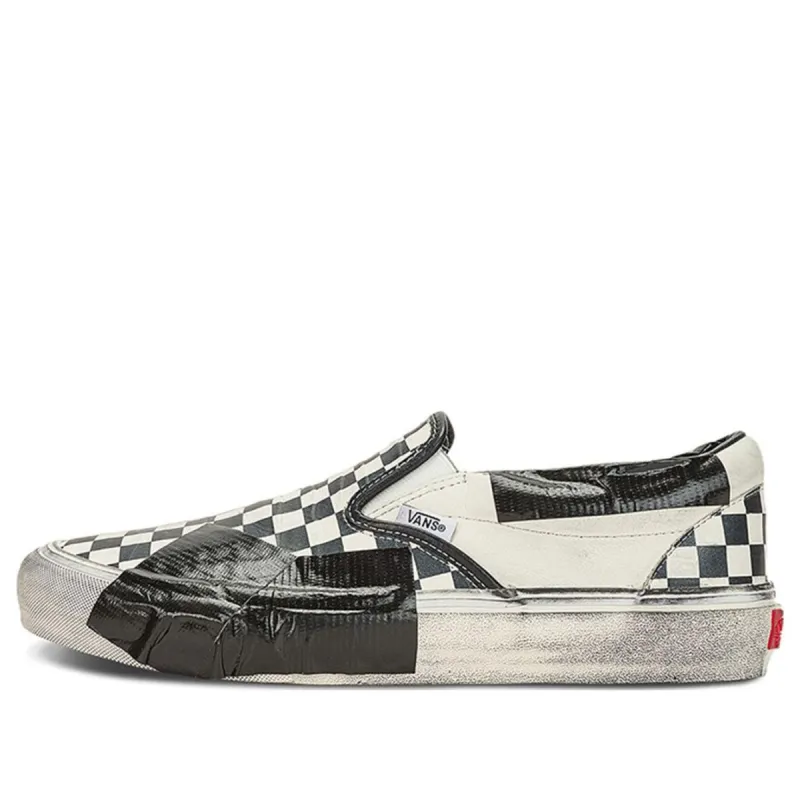 Vans Classic Slip-On VLT LX 'Lux Duct - Checkerboard' VN0A3QXYBKC sold by KicksCrew