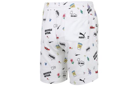 Puma Awareness Shorts 'White Black' 532036-52 sold by KicksCrew