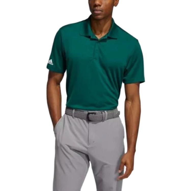 Adidas Performance Primegreen Golf Polo Shirts 'Green' GQ3126 sold by KicksCrew product image thumbnail 2