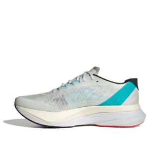 Adidas Adizero Boston 12 Running Shoes 'White Light Aqua' ID4237 sold by KicksCrew