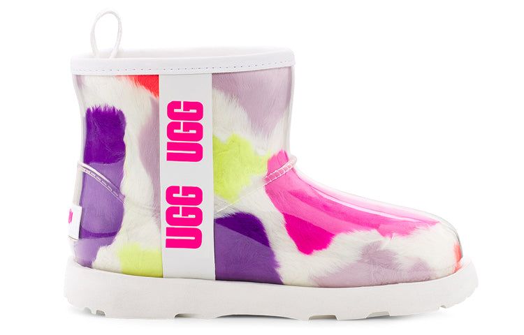 (WMNS) UGG Classic Clear Mini Party Spots Boot 'White' 1124956-WHT sold by KicksCrew product image thumbnail 2