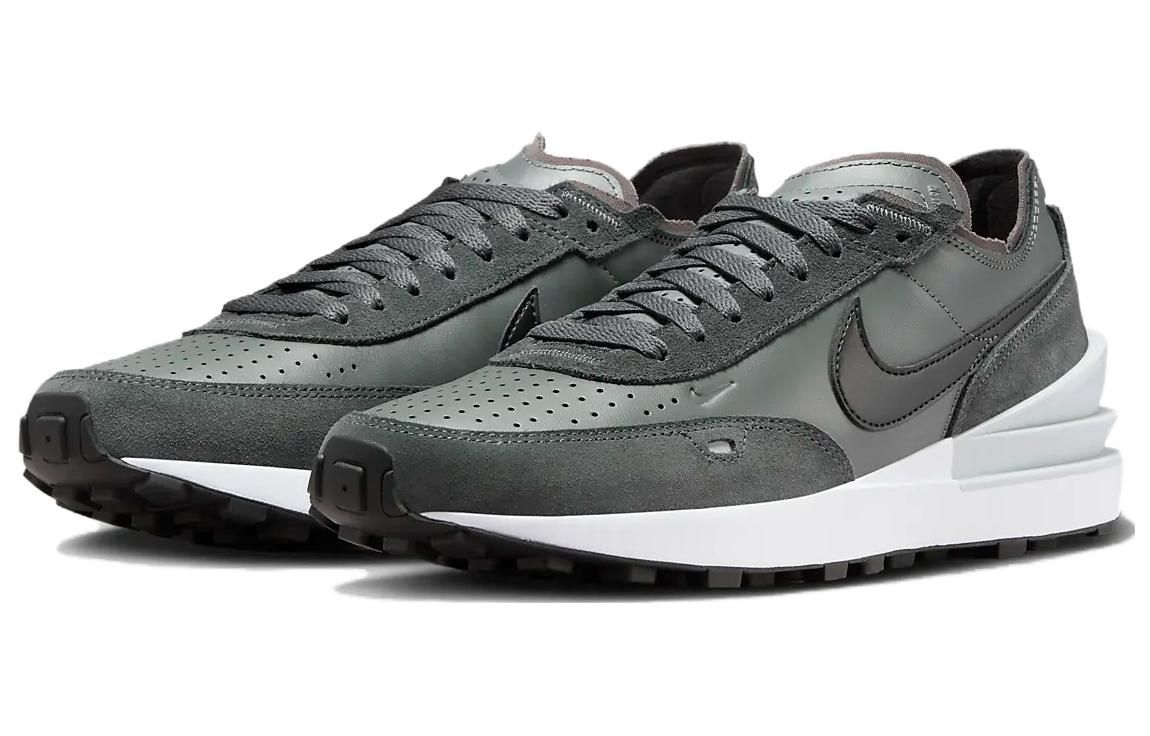 Nike Waffle One Leather 'Iron Grey' DX9428-003 sold by KicksCrew product image thumbnail 3