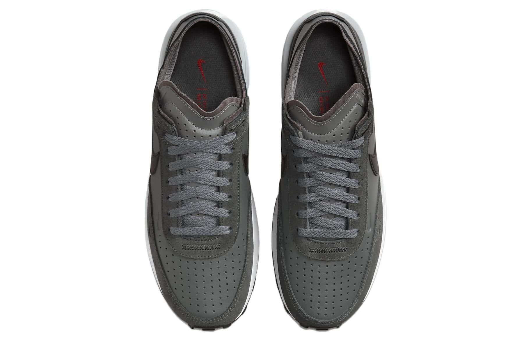 Nike Waffle One Leather 'Iron Grey' DX9428-003 sold by KicksCrew product image thumbnail 4