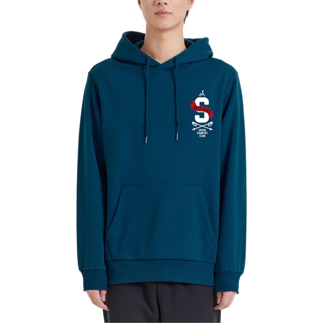 Skechers Cartoon Graphic Drawstring Hoodie 'Navy Black White Grey' L422U239 sold by KicksCrew product image thumbnail 4