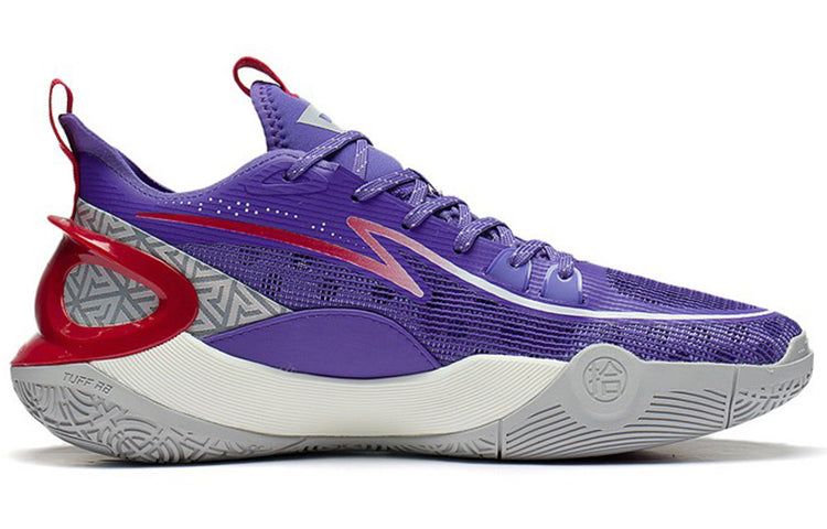 Li-Ning Sonic 10 V2 Low 'Purple Red' ABAS057-6 sold by KicksCrew product image thumbnail 2