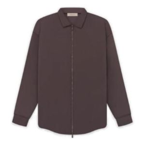 Fear of God Essentials SS23 Filled Nylon Jacket 'Plum' FOG-SS23-072 sold by KicksCrew