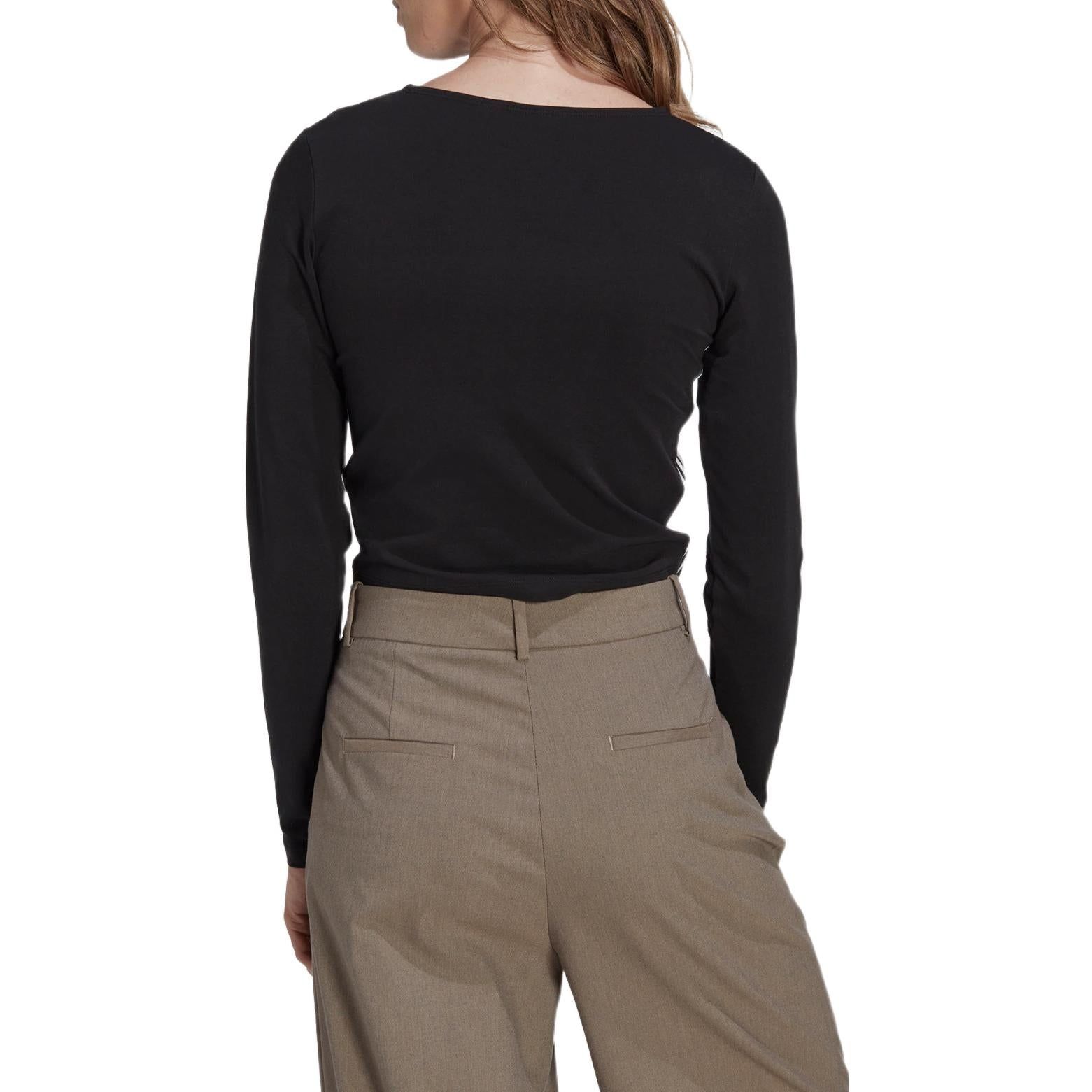 (WMNS) adidas originals Centre Stage Cutout Top 'Black' II6085 sold by KicksCrew product image thumbnail 3