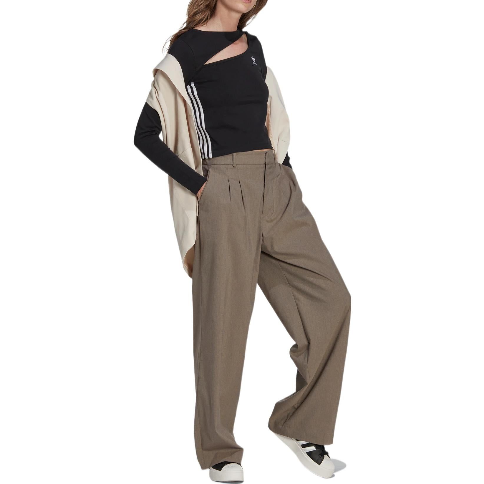 (WMNS) adidas originals Centre Stage Cutout Top 'Black' II6085 sold by KicksCrew product image thumbnail 4