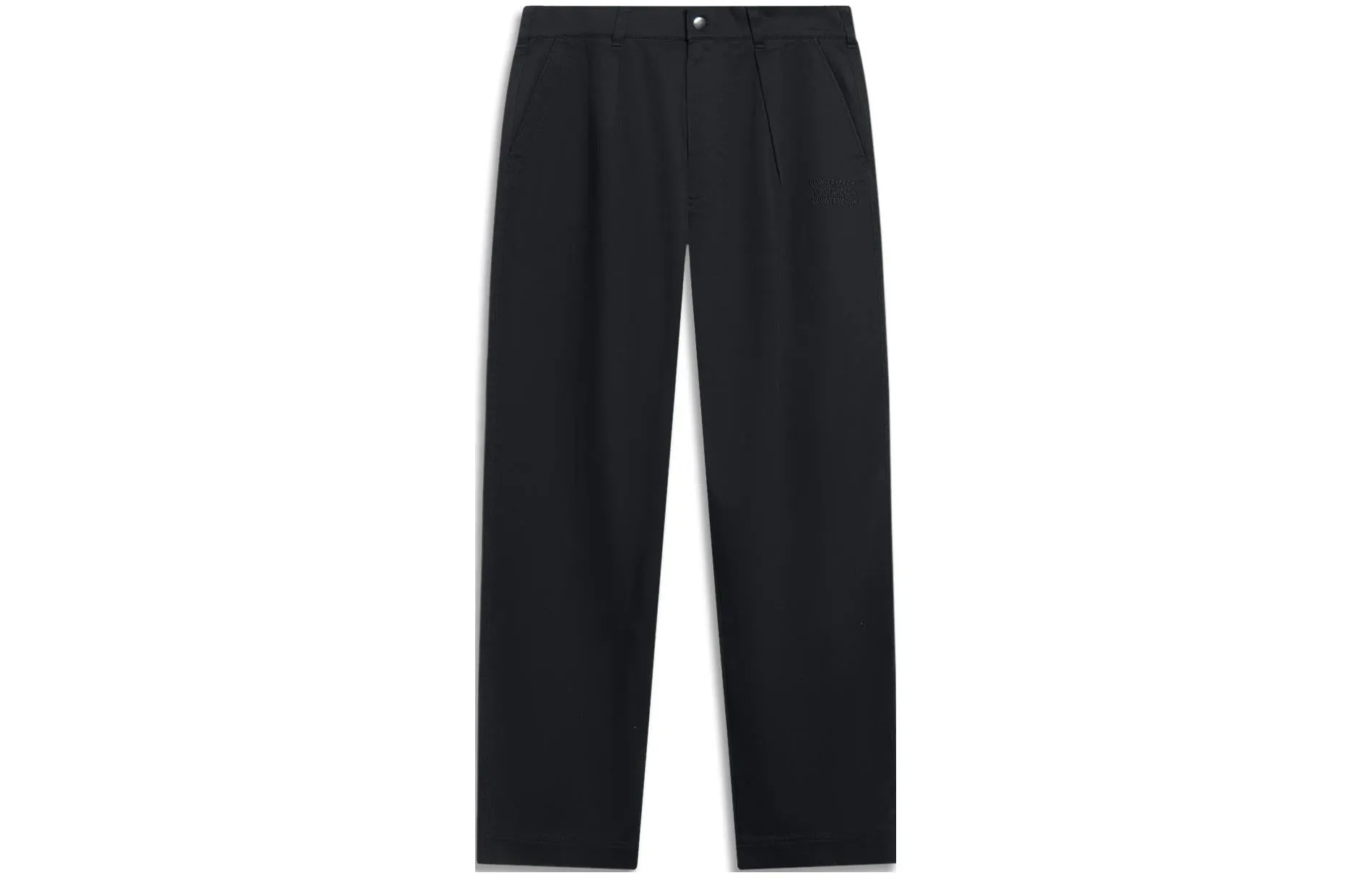 Li-Ning Counterflow Graphic Straight Pants 'Black' AYKT559-3 sold by KicksCrew product image thumbnail 2