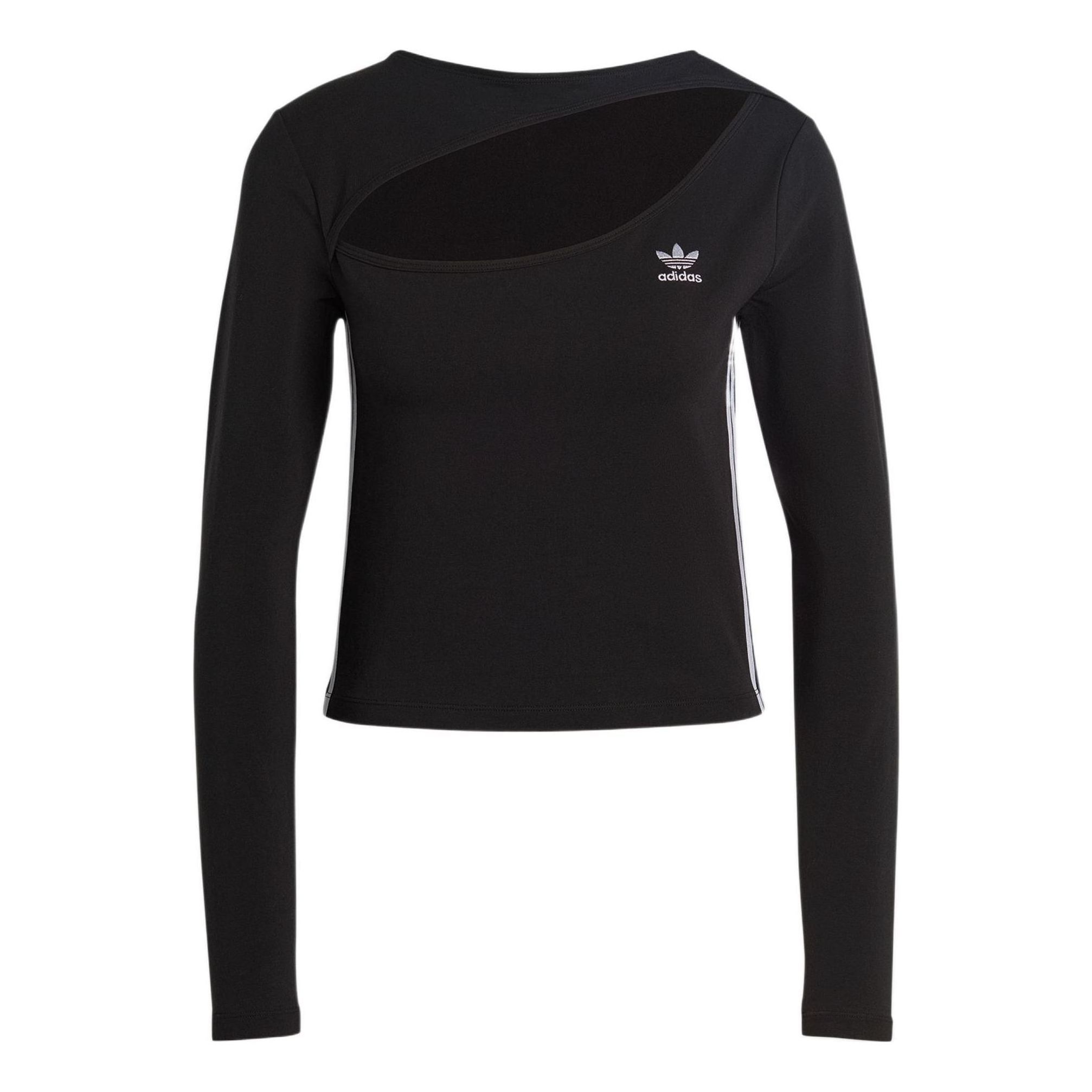 (WMNS) adidas originals Centre Stage Cutout Top 'Black' II6085 sold by KicksCrew