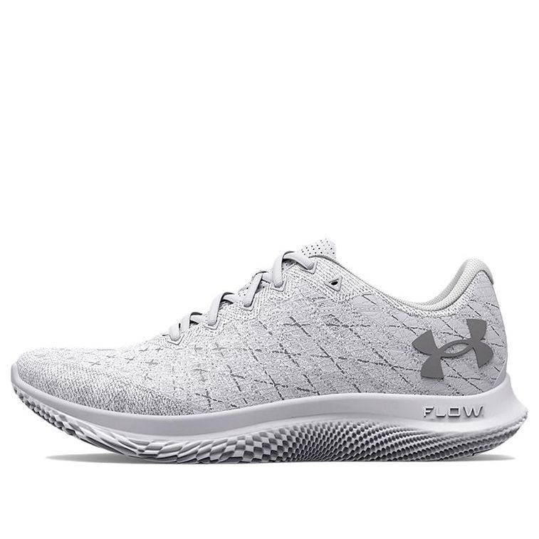 (WMNS) Under Armour Flow Velociti Wind 'White Halo Grey' 3024911-100 sold by KicksCrew