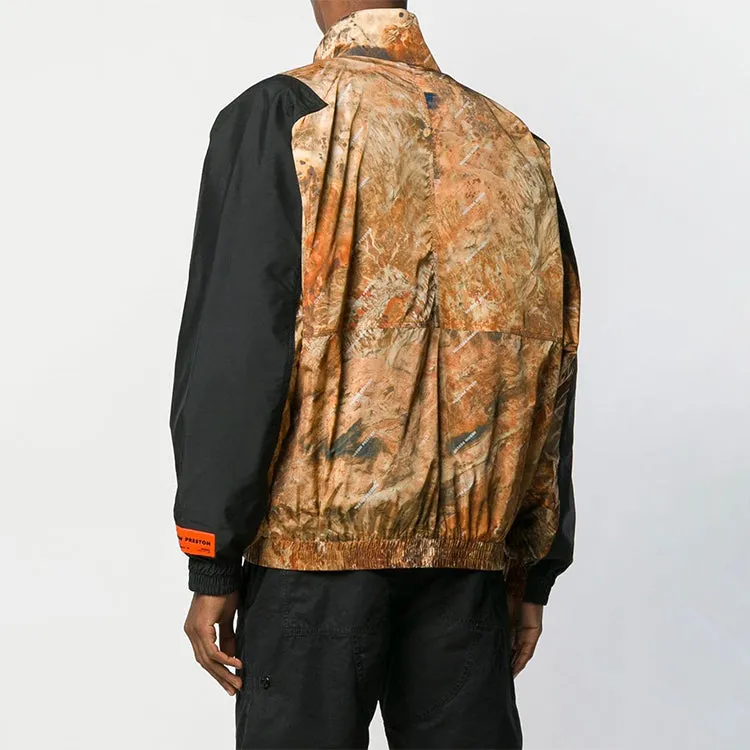 HERON PRESTON Camouflage Track Jacket 'Multicolor' HMEA026S197410138888 sold by KicksCrew product image thumbnail 4
