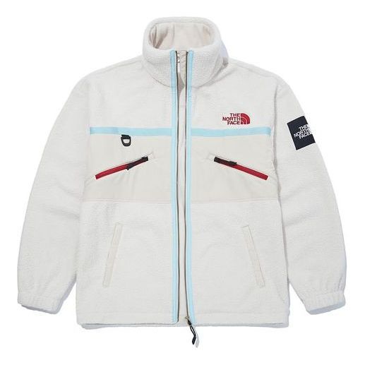 THE NORTH FACE Steep Fleece Jacket 'White' NJ4FM01J sold by KicksCrew