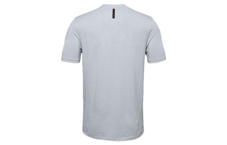 Under Armour RUSH Seamless Fitted T-shirt 'Grey' 1351448-014 sold by KicksCrew product image thumbnail 2
