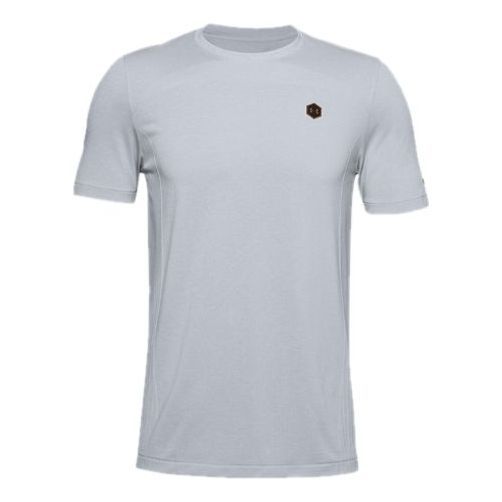 Under Armour RUSH Seamless Fitted T-shirt 'Grey' 1351448-014 sold by KicksCrew