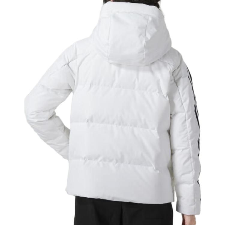 (WMNS) Adidas Three Stripes Puffer Down Jackets 'White' IT8721 sold by KicksCrew product image thumbnail 5