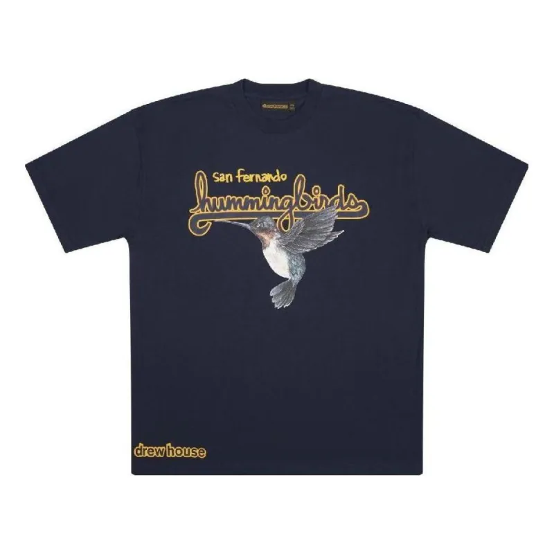 Drew House Hummingbirds T-shirt 'Navy' DR-SS22-305 sold by KicksCrew