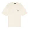 Balenciaga Logo T-Shirt Medium Fit 'Beige' 612966TMVF49069 sold by KicksCrew