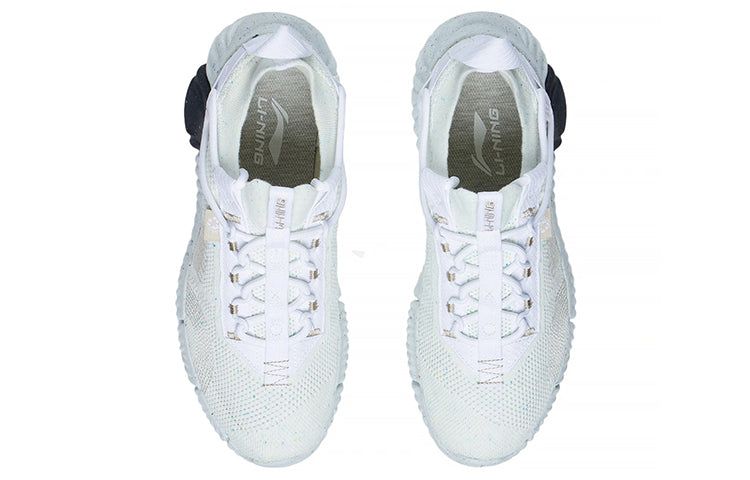 Li-Ning WuKong Low 'White Grey' AGLS025-1 sold by KicksCrew product image thumbnail 4