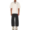 Balenciaga Logo T-Shirt Medium Fit 'Beige' 612966TMVF49069 sold by KicksCrew