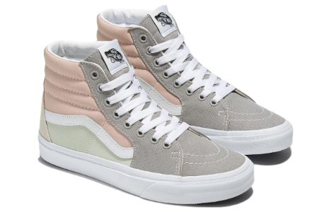 Vans Sk8-Hi 'Grey Green Pink' VN0007NSBMC sold by KicksCrew