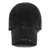 (WMNS) Balenciaga Distressed Brim Cap 'Black' 744300410B21077 sold by KicksCrew