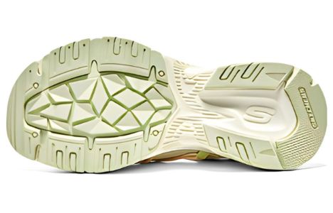 (WMNS) Skechers D'lites Sandal 'White Grey Green' 119860-NTGR sold by KicksCrew