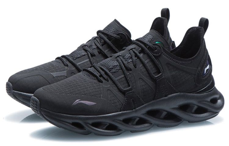 (WMNS) Li-Ning Arc 'Black Grey' ARHQ088-10 sold by KicksCrew product image thumbnail 4