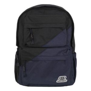Skechers Logo Backpack 'Black Blue' L322U012-0018 sold by KicksCrew