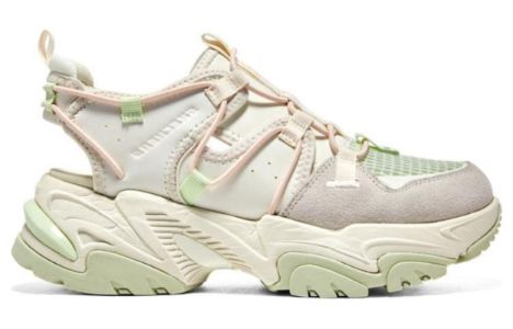 (WMNS) Skechers D'lites Sandal 'White Grey Green' 119860-NTGR sold by KicksCrew