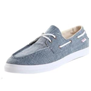 Vans Zapato Del Barco Boat Shoes 'Blue White' VN0NLK7K4B sold by KicksCrew