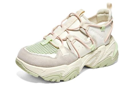 (WMNS) Skechers D'lites Sandal 'White Grey Green' 119860-NTGR sold by KicksCrew