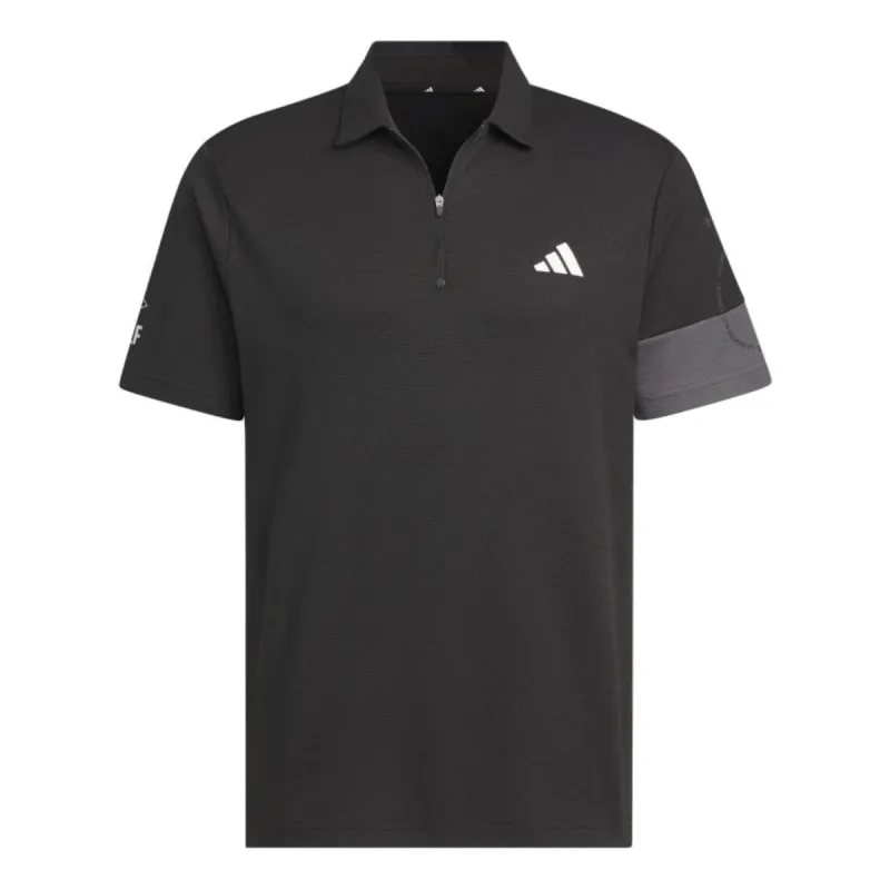 adidas Multi-Graphic Dry Polo Shirt 'Black' IN9064 sold by KicksCrew