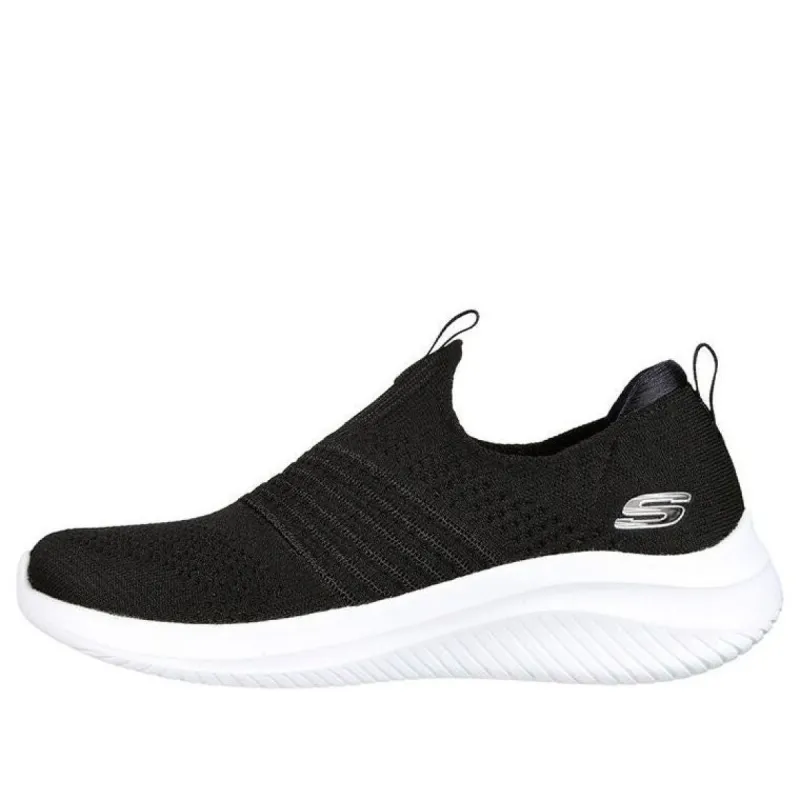 (WMNS) Skechers Ultra Flex 3.0 'Classy Charm - Black White' 149855-BKW sold by KicksCrew