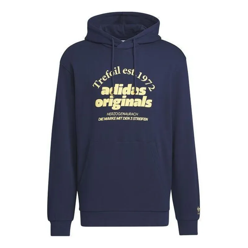 adidas Originals Graphic Hoodies 'Navy' JE3487 sold by KicksCrew