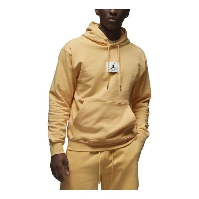 Air Jordan Flight Fleece Pullover Hoodie 'Gold' DQ7338-251 sold by KicksCrew