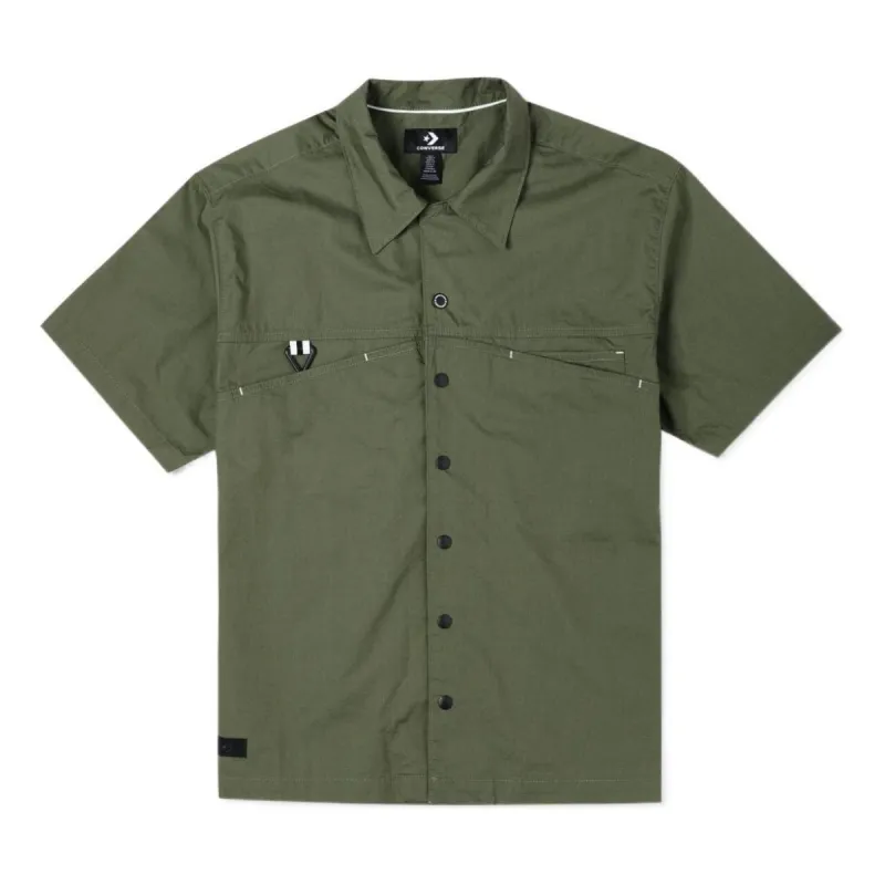 Converse Layering Shirt 'Olive Green' 10024356-A01 sold by KicksCrew