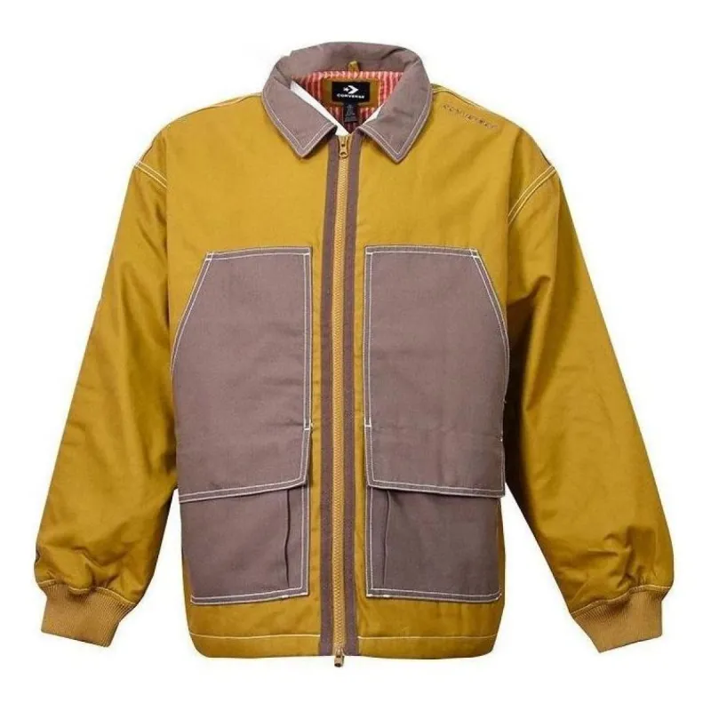 Converse Utility Canvas Shirt Jacket 'Wheat' 10022907-A03 sold by KicksCrew