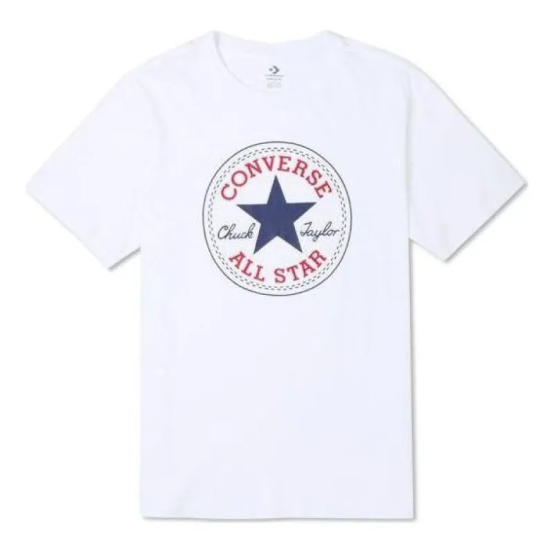 Converse Go-To Chuck Taylor Classic Patch Standard Fit T-Shirt 'White' 10024064-A01 sold by KicksCrew