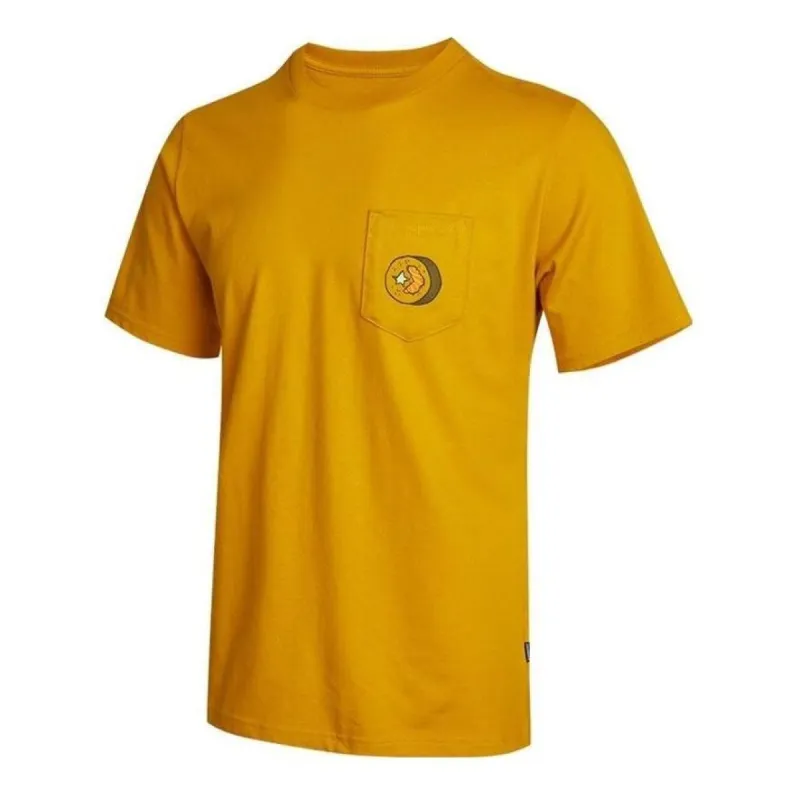Converse Sushi Graphic Short Sleeve Pocket T-Shirt 'Yellow' 10022855-A03 sold by KicksCrew