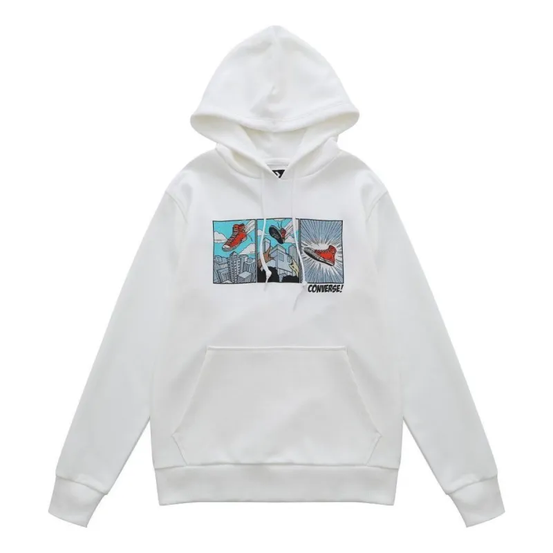 Converse Comic Graphic Hoodie 'White' 10023948-A01 sold by KicksCrew