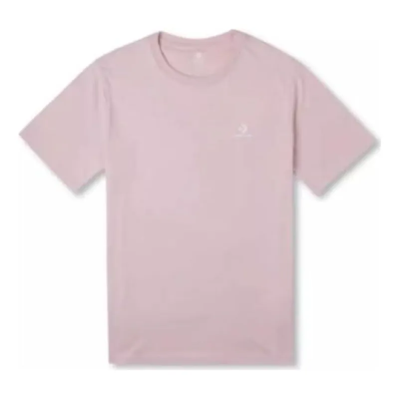 Converse Go-To Embroidered Star Chevron Standard-Fit T-Shirt 'Pink' 10023876-A21 sold by KicksCrew