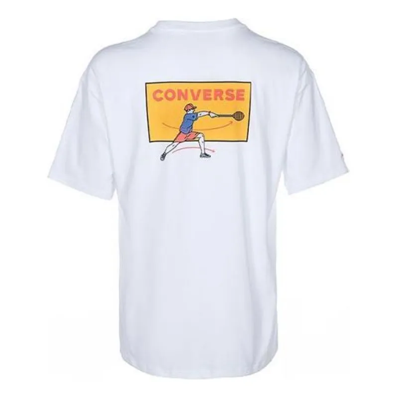 Converse Jack Purcell Graphic T-Shirt 'White' 10022782-A01 sold by KicksCrew