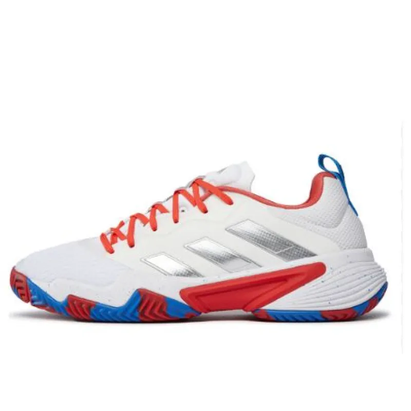 adidas Barricade 'White Silver Bright Royal' ID1550 sold by KicksCrew