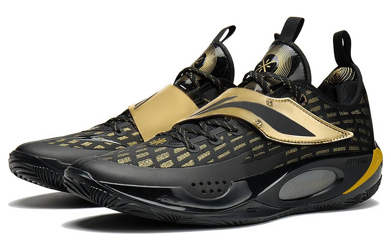 Li-Ning Wade 808 2.0 Low ' Black Gold' ABPT017-2 sold by KicksCrew product image thumbnail 3