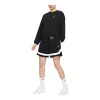 (WMNS) Nike Swoosh Fly Fleece Basketball Shorts Asia Sizing 'Black White' FN0149-010 sold by KicksCrew