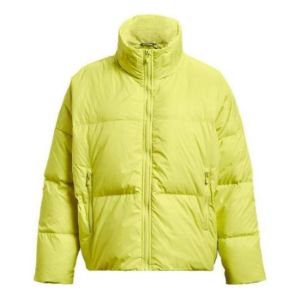 (WMNS) Under Armour ColdGear Infrared Fleece Down Jacket 'Neon Green' 1378858-743 sold by KicksCrew